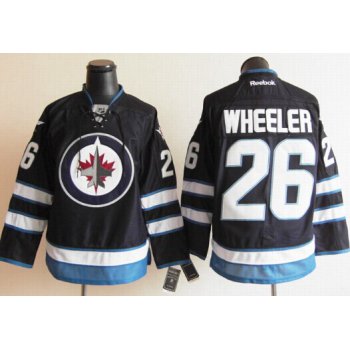 Winnipeg Jets #26 Blake Wheeler Navy Blue Jersey