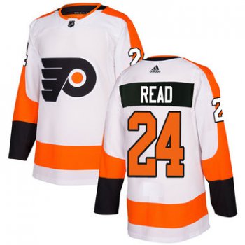 Adidas Philadelphia Flyers #24 Matt Read White Authentic Stitched NHL Jersey
