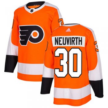 Adidas Philadelphia Flyers #30 Michal Neuvirth Orange Home Authentic Stitched NHL Jersey