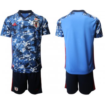 Men 2020-2021 Season National team Japan home blue Soccer Jersey