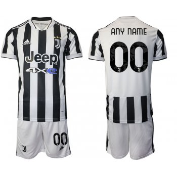 Men 2021-2022 Club Juventus home white customized Adidas Soccer Jerseys