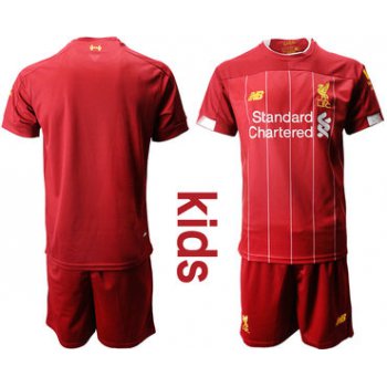 2019-20 Liverpool Youth Home Soccer Jersey