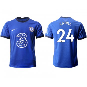Men 2020-2021 club Chelsea home aaa version 24 blue Soccer Jerseys
