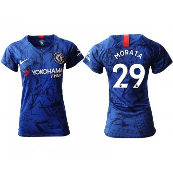 Women 2019-2020 club Chelsea home aaa version 29 blue Soccer Jerseys