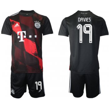 2021 Men Bayern Munich away 19 soccer jerseys