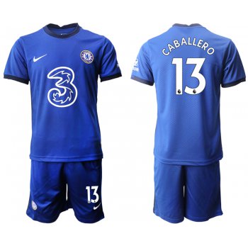 Men 2020-2021 club Chelsea home 13 blue Soccer Jerseys