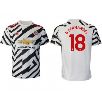Men 2020-2021 club Manchester United away aaa version 18 white Soccer Jerseys