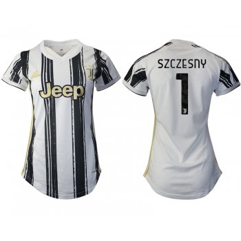 Women 2020-2021 Juventus home aaa version 1 white Soccer Jerseys