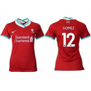 Women 2020-2021 Liverpool home aaa version 12 red Soccer Jerseys