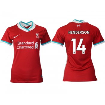 Women 2020-2021 Liverpool home aaa version 14 red Soccer Jerseys
