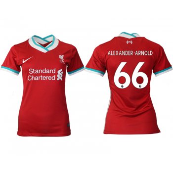 Women 2020-2021 Liverpool home aaa version 66 red Soccer Jerseys