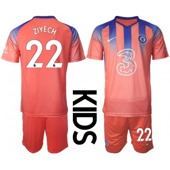 2021 Chelsea FC away Youth 22 soccer jerseys
