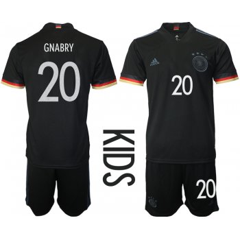 2021 European Cup Germany away Youth 20 soccer jerseys