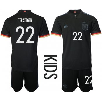 2021 European Cup Germany away Youth 22 soccer jerseys