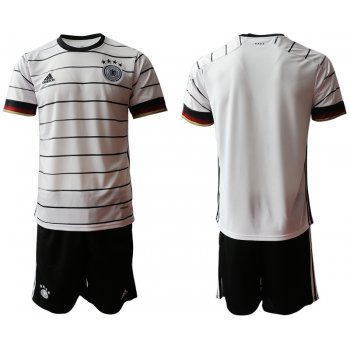 Men 2021 European Cup Germany home white Soccer Jersey