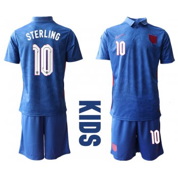2021 European Cup England away Youth 10 soccer jerseys