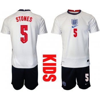 2021 European Cup England home Youth 5 soccer jerseys