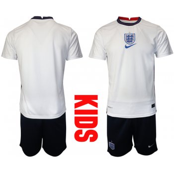 2021 European Cup England home Youth soccer jerseys