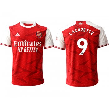 Men 2020-2021 club Arsenal home aaa version 9 red Soccer Jerseys