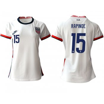 Women 2020-2021 Season National Team America home aaa 15 white Soccer Jerseys
