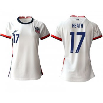 Women 2020-2021 Season National Team America home aaa 17 white Soccer Jerseys