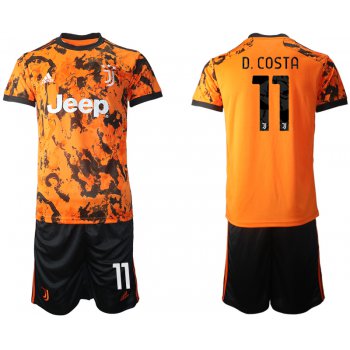 Men 2020-2021 club Juventus Second away 11 orange Soccer Jerseys