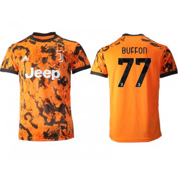 Men 2020-2021 club Juventus Second away aaa version 77 orange Soccer Jerseys