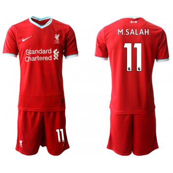 Men 2020-2021 club Liverpool home 11 red Soccer Jerseys