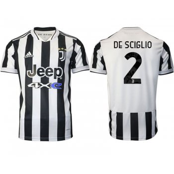 Men 2021-2022 Club Juventus home aaa version white 2 Adidas Soccer Jersey
