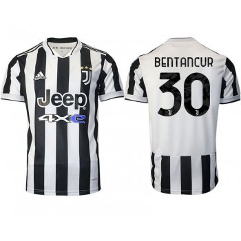 Men 2021-2022 Club Juventus home aaa version white 30 Adidas Soccer Jersey