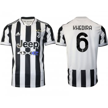 Men 2021-2022 Club Juventus home aaa version white 6 Adidas Soccer Jersey