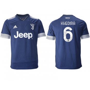 Men 2020-2021 club Juventus away aaa version 6 blue Soccer Jerseys