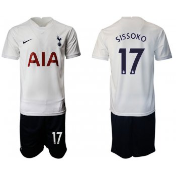 Men 2021-2022 Club Tottenham home white 17 Nike Soccer Jersey