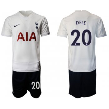 Men 2021-2022 Club Tottenham home white 20 Nike Soccer Jersey
