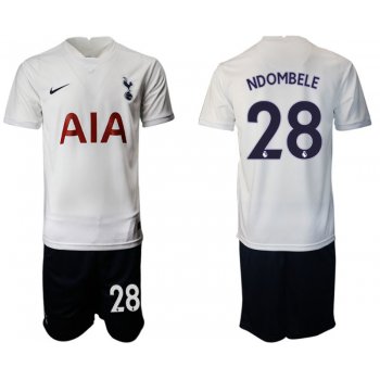 Men 2021-2022 Club Tottenham home white 28 Nike Soccer Jersey
