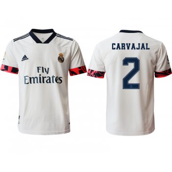 Men 2020-2021 club Real Madrid home aaa version 2 white Soccer Jerseys2