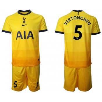Men 2021 Tottenham Hotspur away 5 soccer jerseys