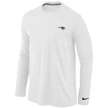 New England Patriots Sideline Legend Authentic Logo White