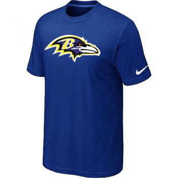 Baltimore Ravens Sideline Legend Authentic Logo T-Shirt Blue