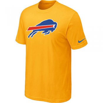 Buffalo Bills Sideline Legend Authentic Logo T-Shirt Yellow