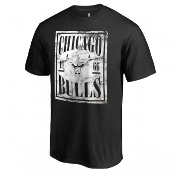 Men's Chicago Bulls Fanatics Branded Black Court Vision T-Shirt