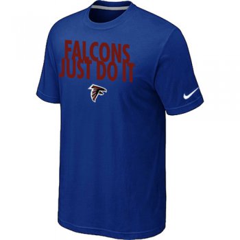 NFL Atlanta Falcons Just Do It Blue T-Shirt