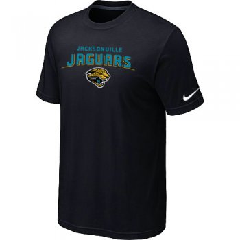 Jacksonville Jaguars Heart & Soul Black T-Shirt