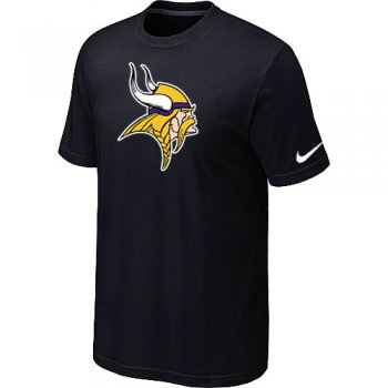 Minnesota Vikings Sideline Legend Authentic Logo T-Shirt Black