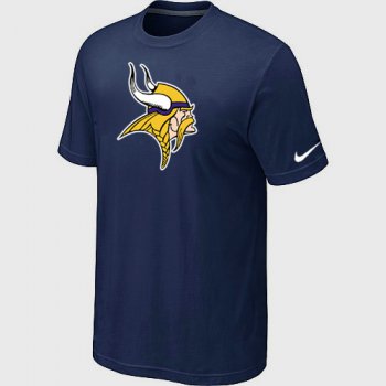 Minnesota Vikings Sideline Legend Authentic Logo T-Shirt D.Blue