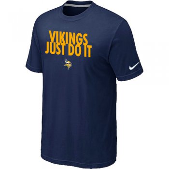 NFL Minnesota Vikings Just Do It D.Blue T-Shirt