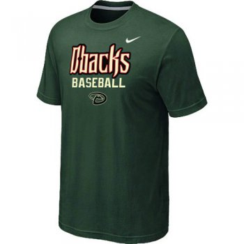 Nike MLB Arizona Diamondbacks 2014 Home Practice T-Shirt - Dark Green