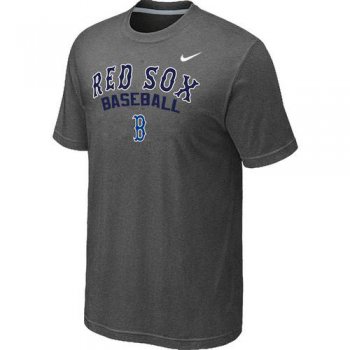 Nike MLB Boston Red Sox 2014 Home Practice T-Shirt - Dark Grey