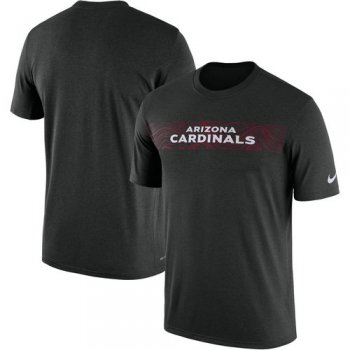 Arizona Cardinals Nike Black Sideline Seismic Legend T-Shirt