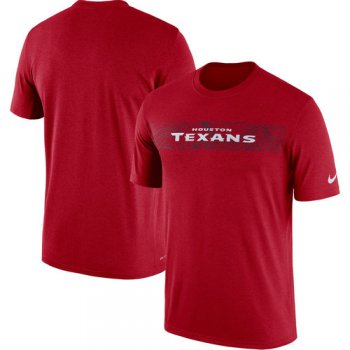 Houston Texans Nike Red Sideline Seismic Legend T-Shirt